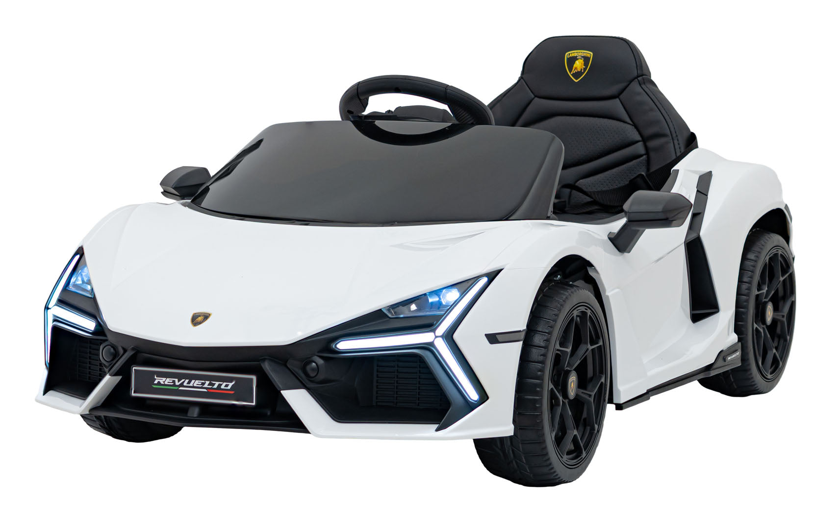 Licencirani auto na akumulator Lamborghini Revuelto 4x4 - bijeli