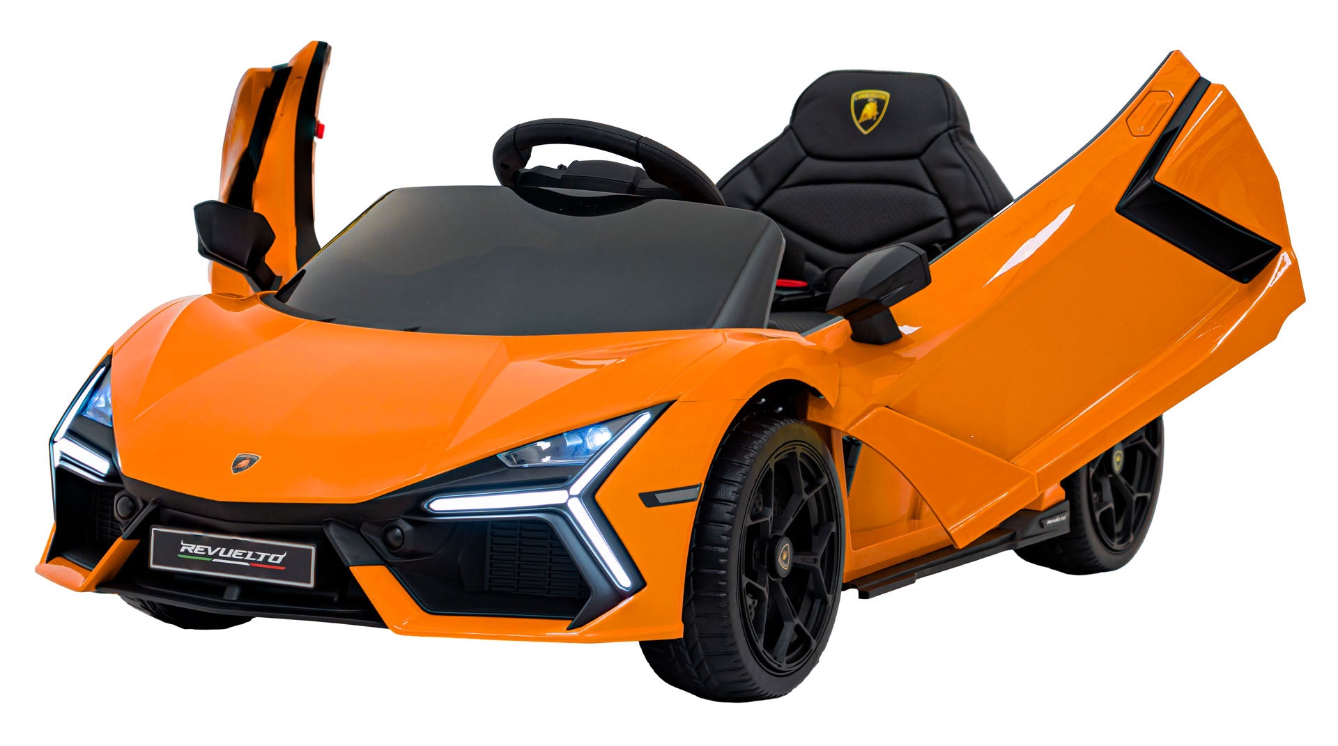 Licencirani auto na akumulator Lamborghini Revuelto 4x4 - narančasti