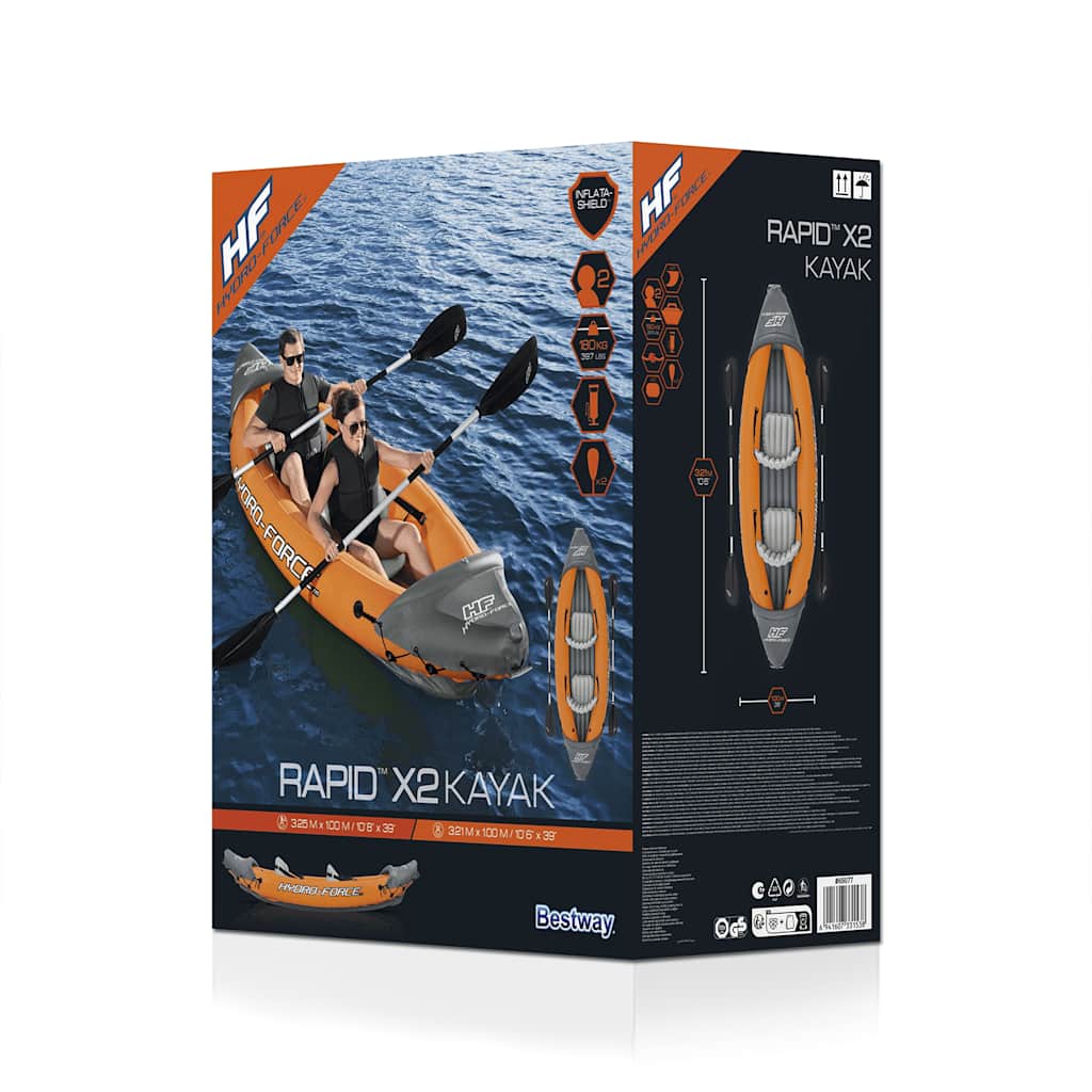 Bestway Hydro-Force Rapid x2 set kajaka na napuhavanje