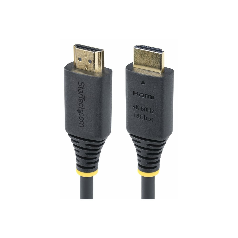 StarTech.com HDMI2-CABLE-4K60-1M HDMI kabel HDMI Tip A (Standard) Crno