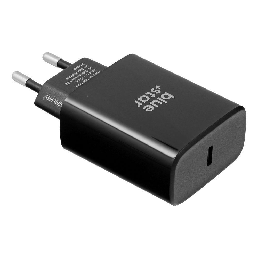 Punjač za telefon 35W USB C - QC4.0 - PD 3A- Blue Star TFB-TC-35WPD crni