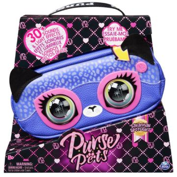 Purse Pets BAG Belt Bag Cheetah GML torbica oko struka Ružičasto, Ljubičasto