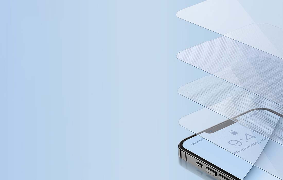 Baseus kaljeno staklo 0,3 mm za iPhone 13/13 Pro (2kom)