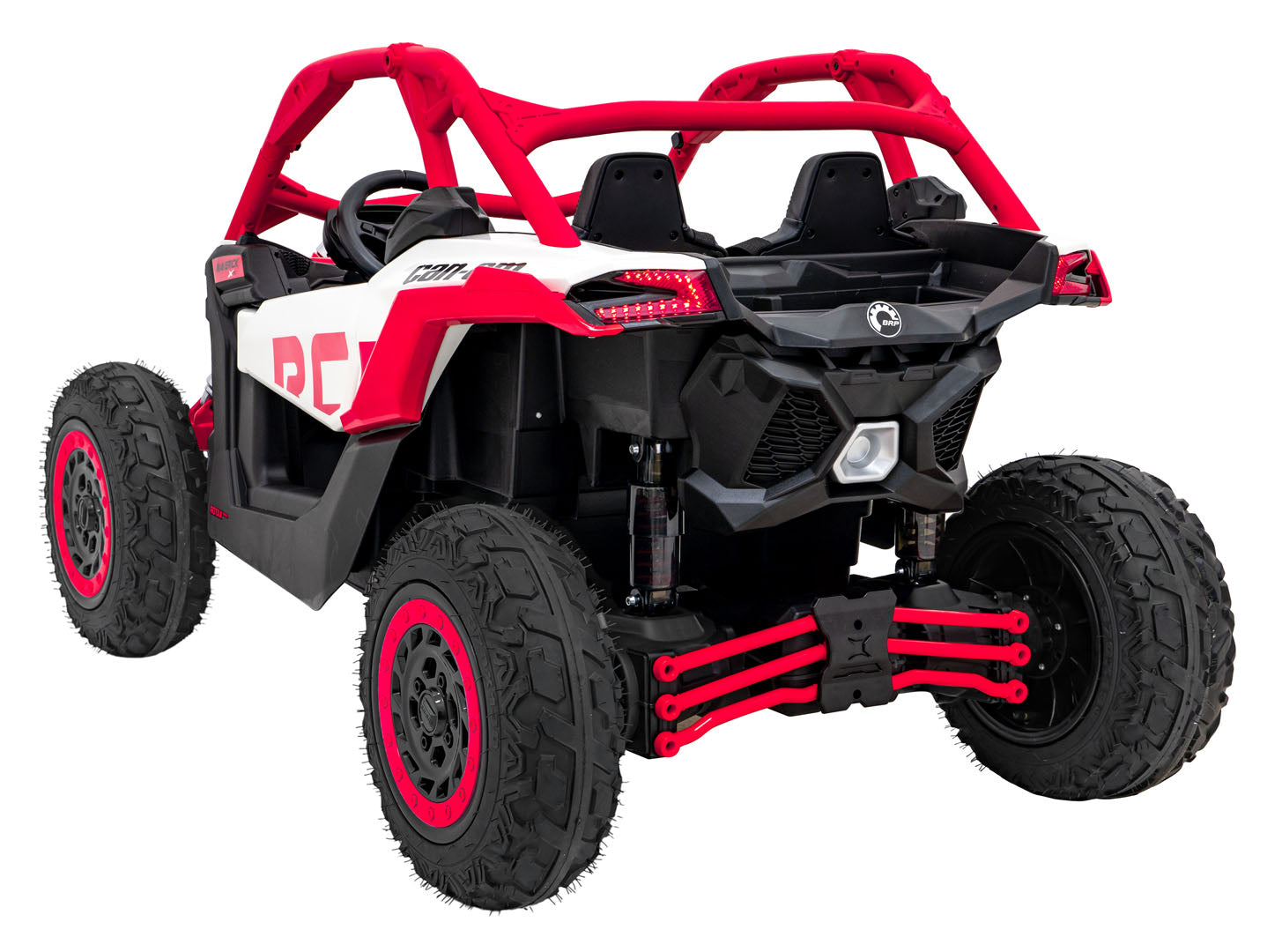 Buggy na akumulator Maverick Turbo RR STRONG - dvosjed - crveni