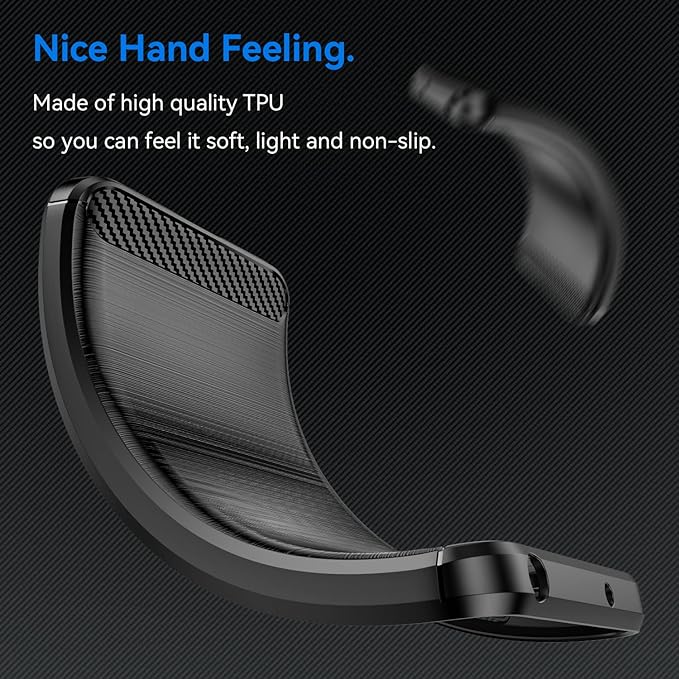 CARBON Case maska za XIAOMI 13 Lite crna