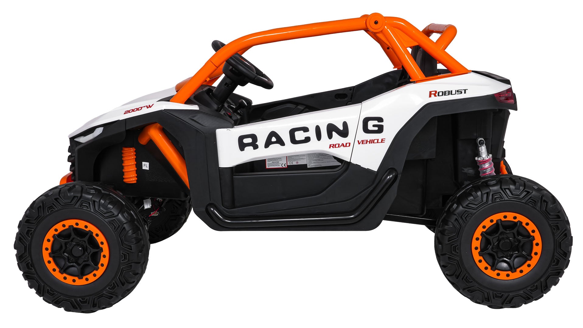 Buggy na akumulator RACING Road 2000 4x4 - dvosjed - bijeli