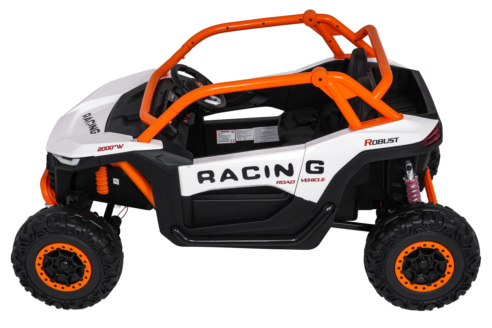 Buggy na akumulator RACING Road 2000 4x4 - dvosjed - bijeli