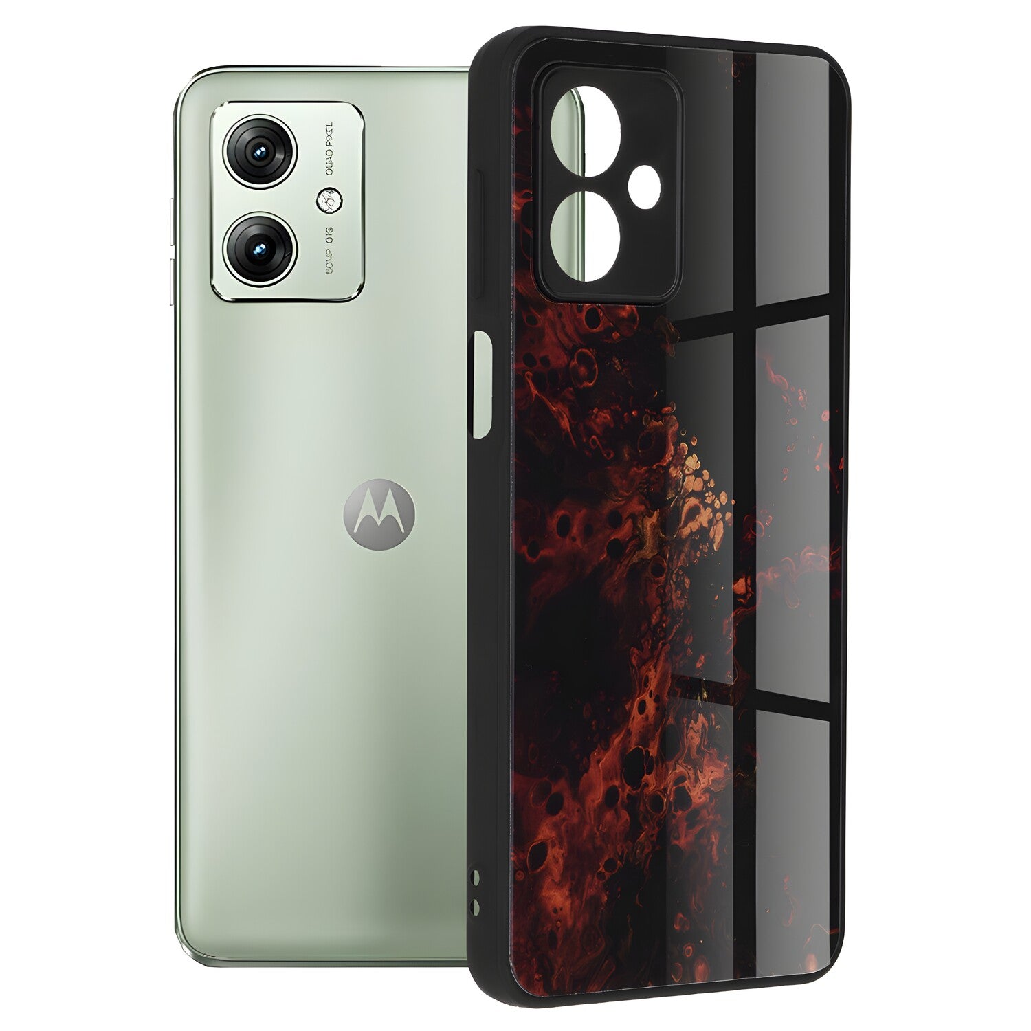 Techsuit futrola - Glaze Series - Motorola Moto G54 - Višebojna 1 KP30097