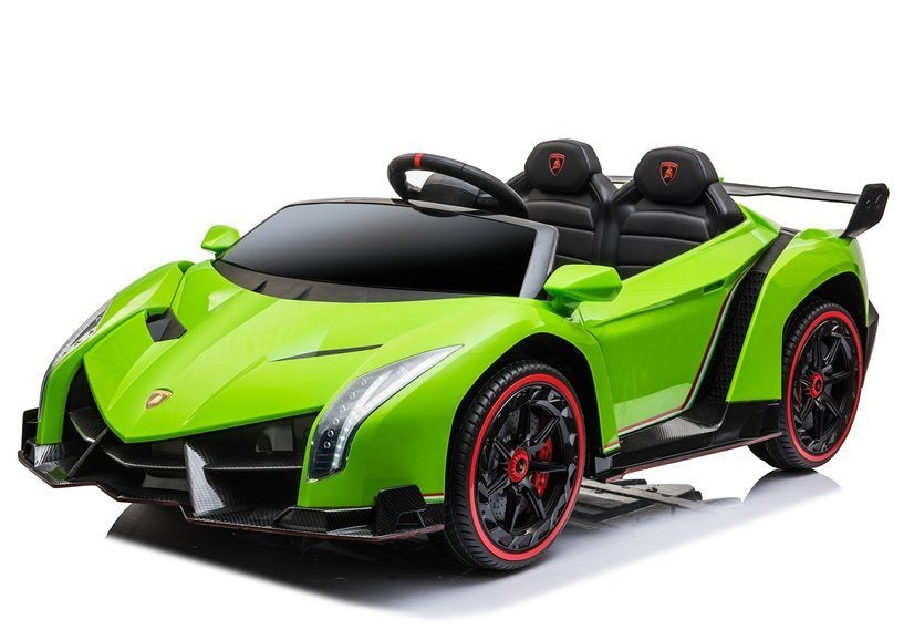 Licencirani auto na akumulator Lamborghini Veneno 4x4 + MP4 - zeleni