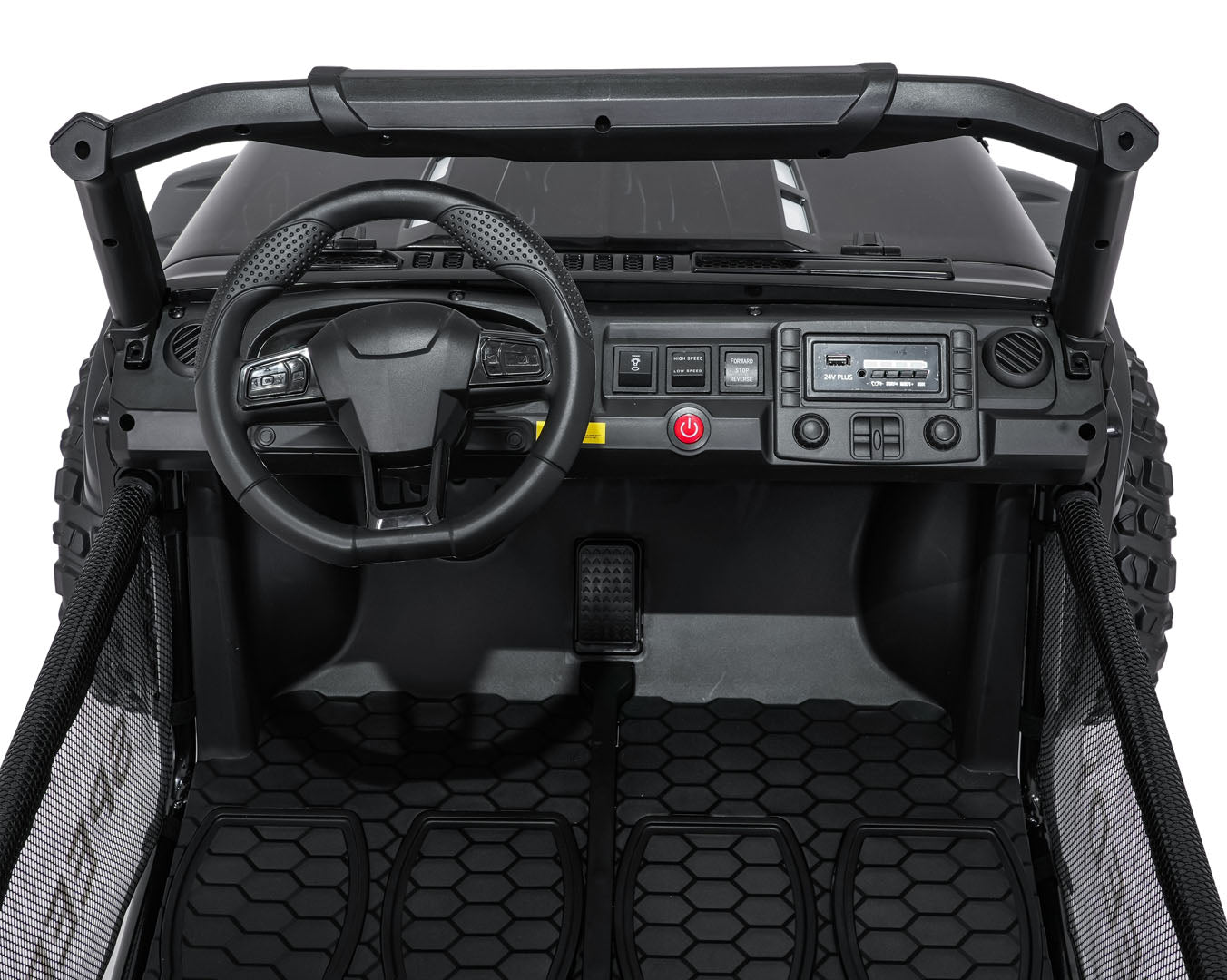 Buggy na akumulator PASSION 4x4 - dvosjed - crni