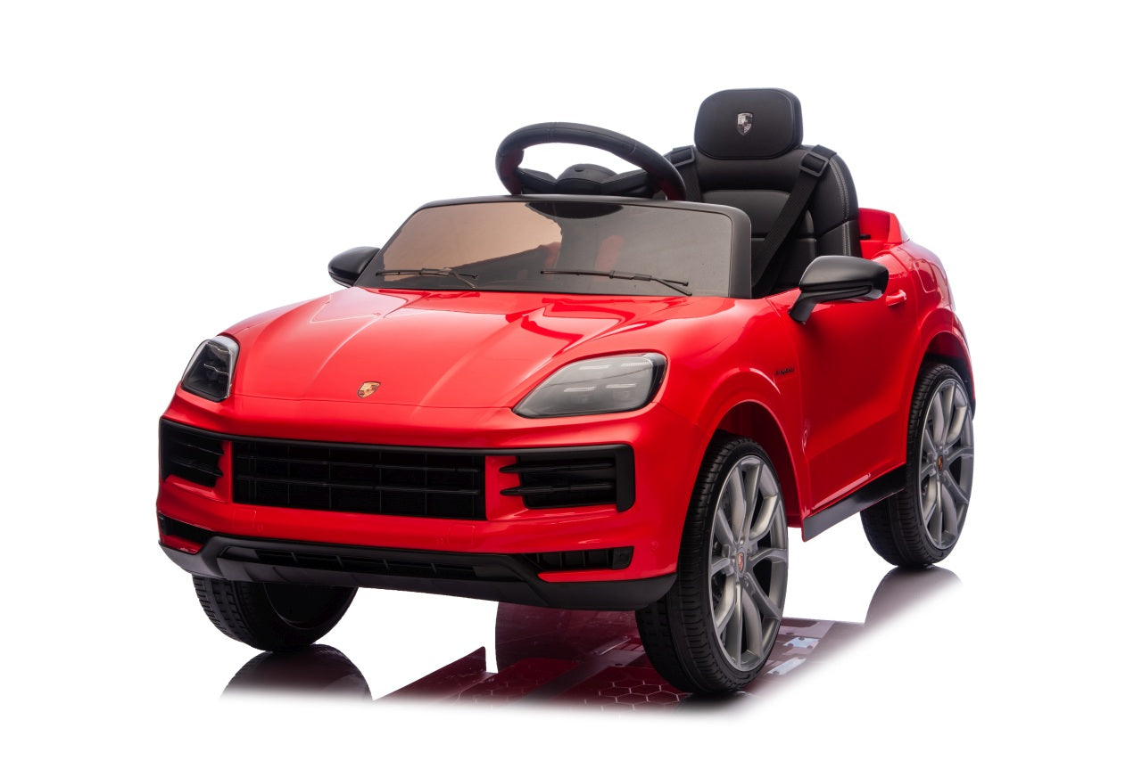 Licencirani auto na akumulator Porsche Cayenne - crveni