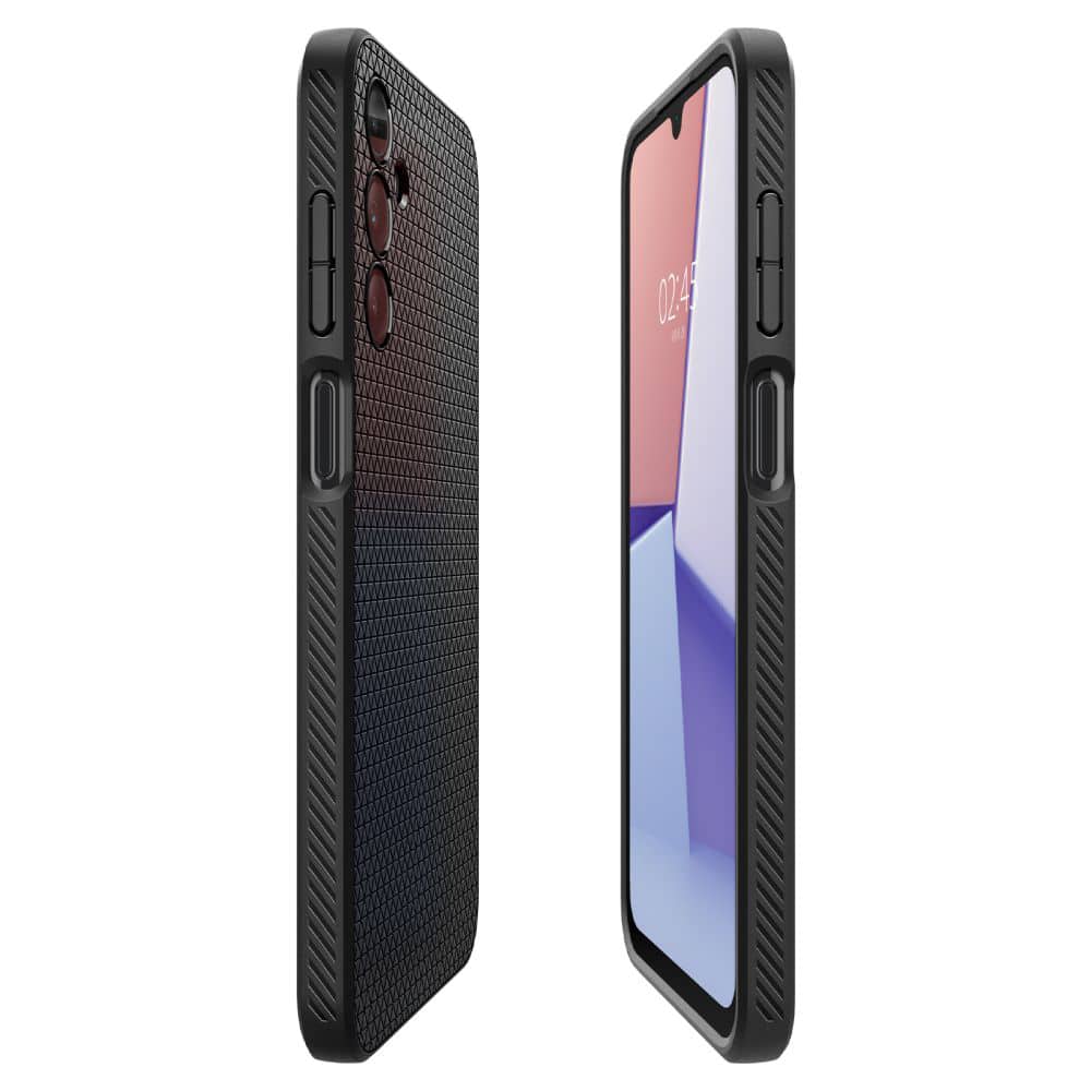 SPIGEN Liquid Air maska za Samsung Galaxy A15 4G / A15 5G -crna