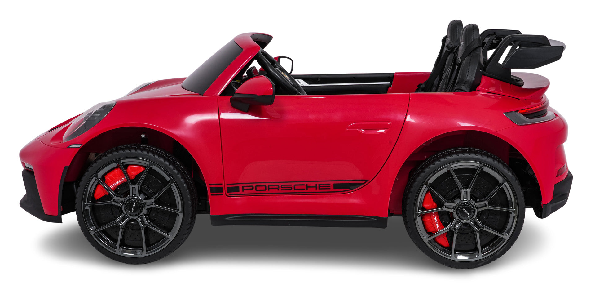 Licencirani auto na akumulator Porsche 911 GT3 4x4 STRONG - dvosjed - crveni
