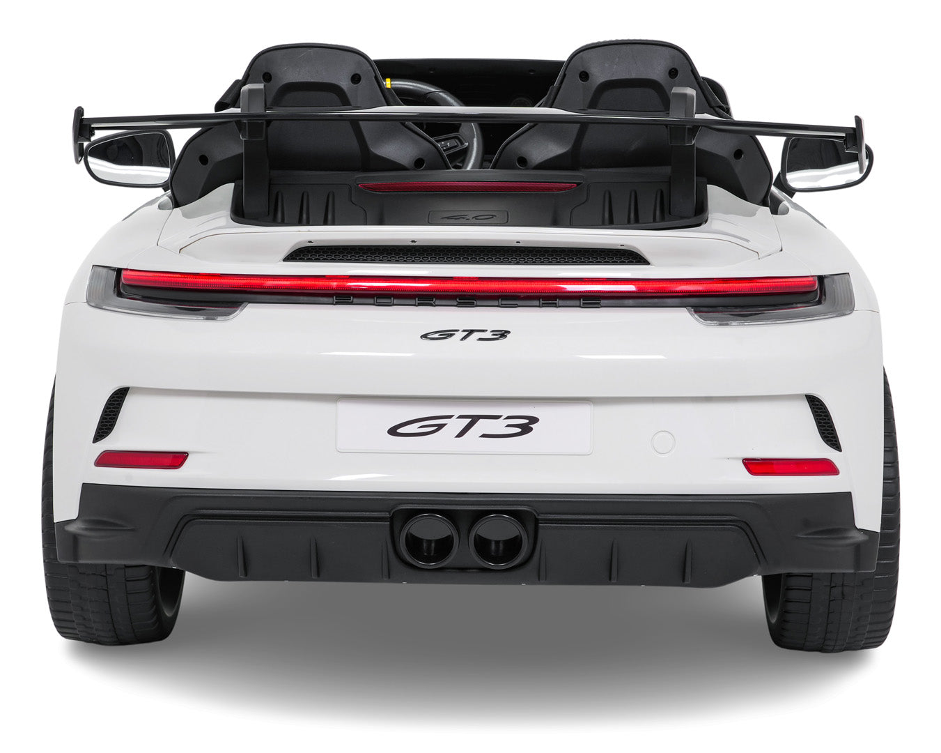 Licencirani auto na akumulator Porsche 911 GT3 4x4 STRONG - dvosjed - bijeli
