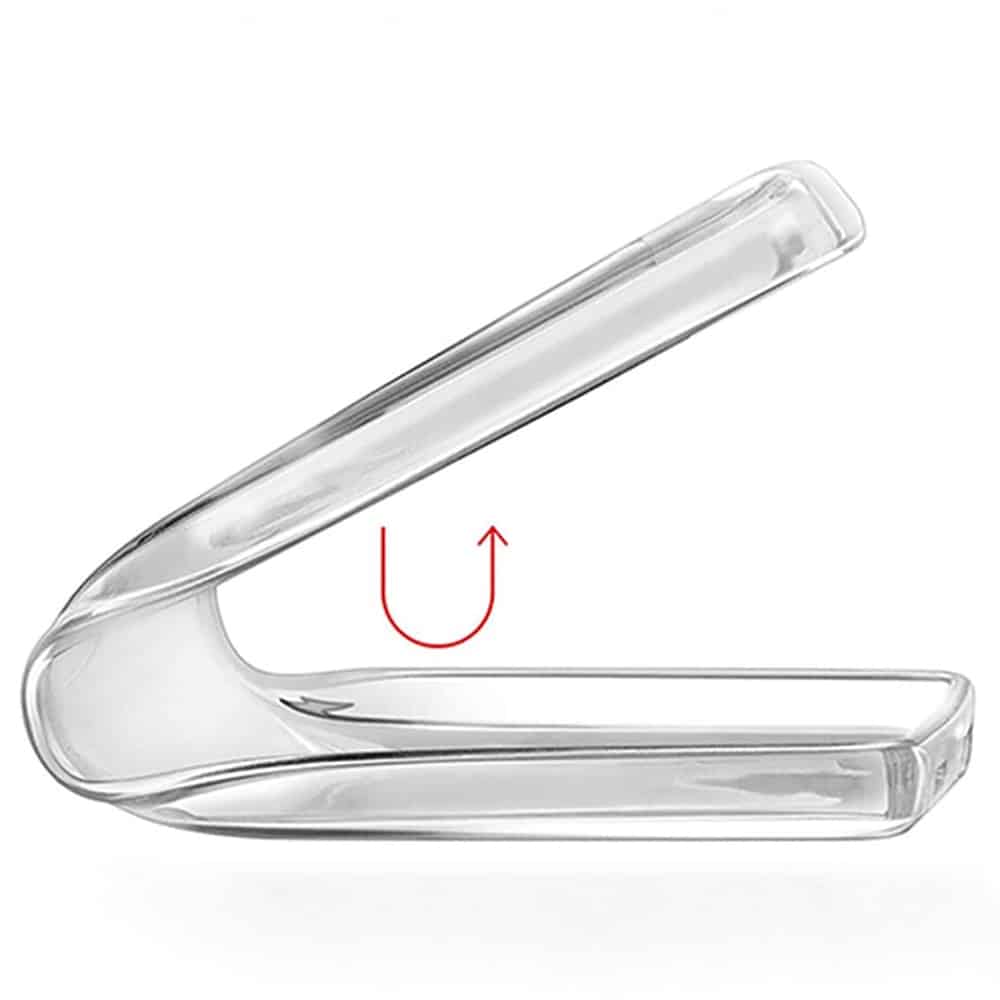 Techsuit - Clear Silicone maska za Honor Magic6 Lite - Transparent