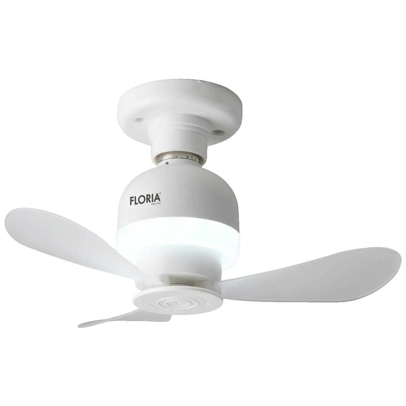 Floria Stropni ventilator sa LED rasvjetom, E27, 11W - ZLN4581