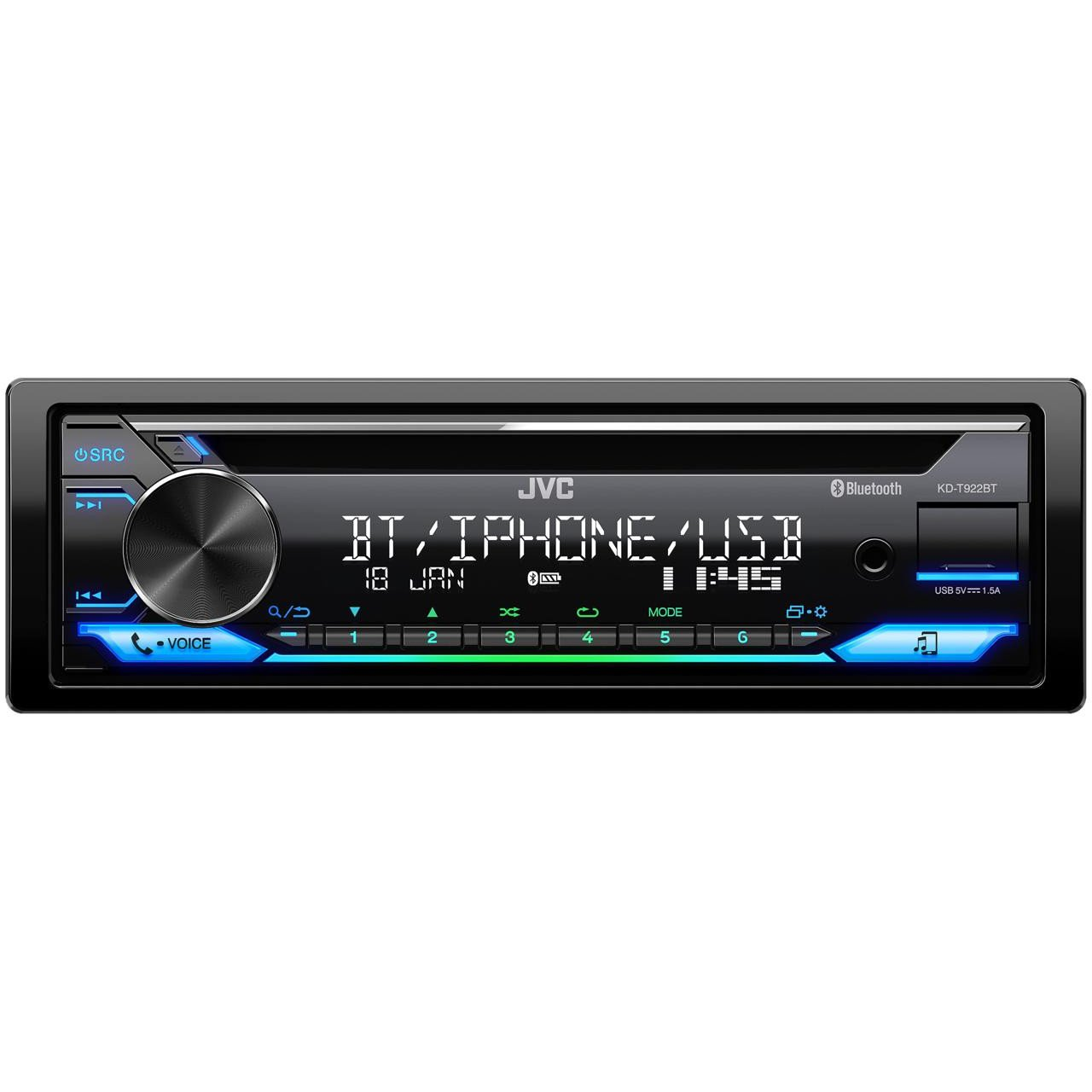 JVC KD-T922BT medijski prijemnik za automobil