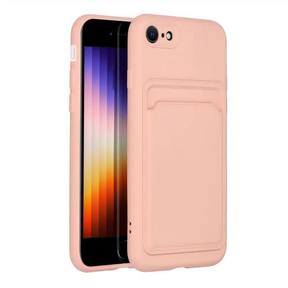 CARD Case maskica za iPhone 7 / 8 / SE 2020 / SE 2022 pink