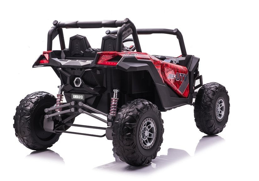 Buggy na akumulator UTV-MX613 Spyder– 4×4 – dvosjed – crveni/lakirani