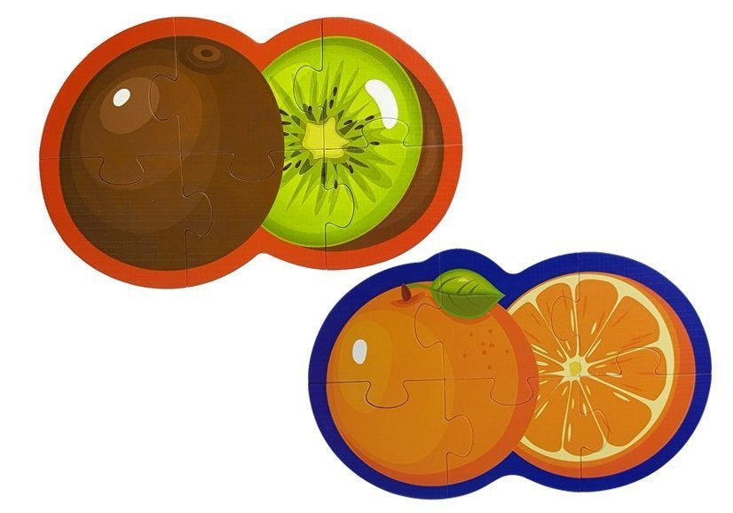 Educational Puzzle For Babies Fruits 5 Parts 40 Pieces