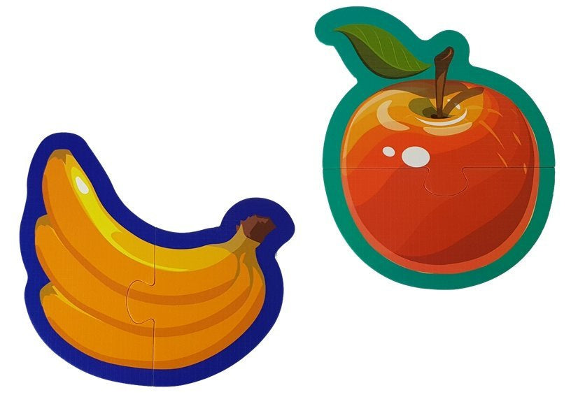 Educational Puzzle For Babies Fruits 5 Parts 40 Pieces