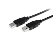 StarTech.com 1.0m USB 2.0 A-A USB kabel 2 m USB A Crno