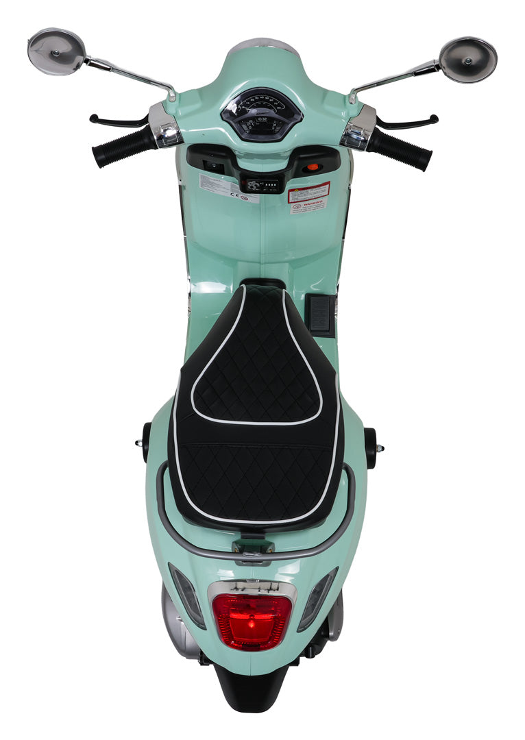 Licencirani motor na akumulator Vespa ROMA - zelena