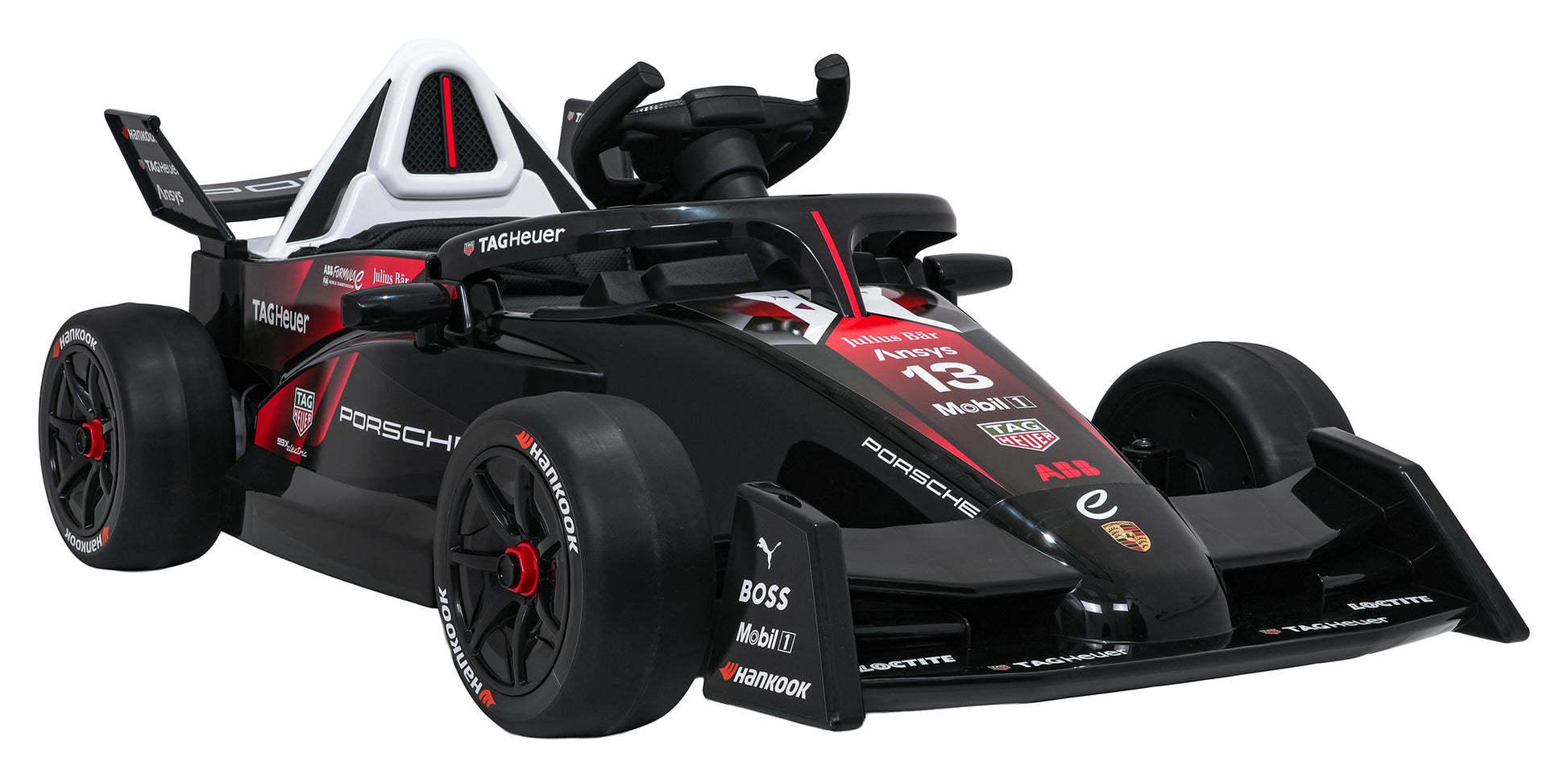 Licencirana formula na akumulator E Porsche - crveno/crni