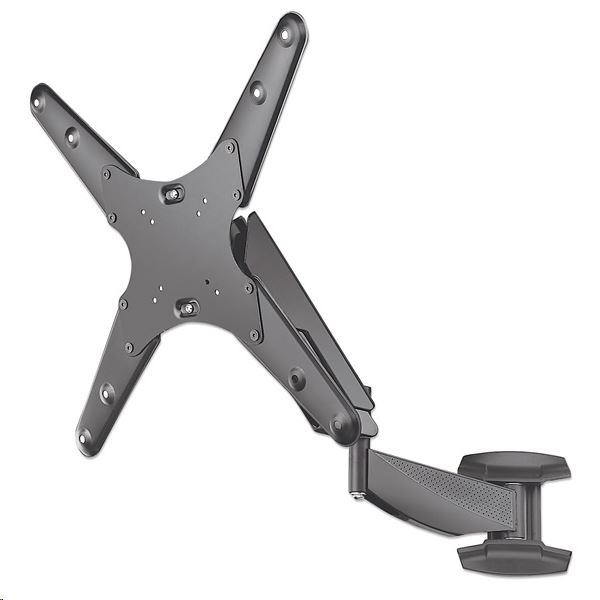 Manhattan 461641 nosač i stalak za monitore 152,4 cm (60") Crno Zid