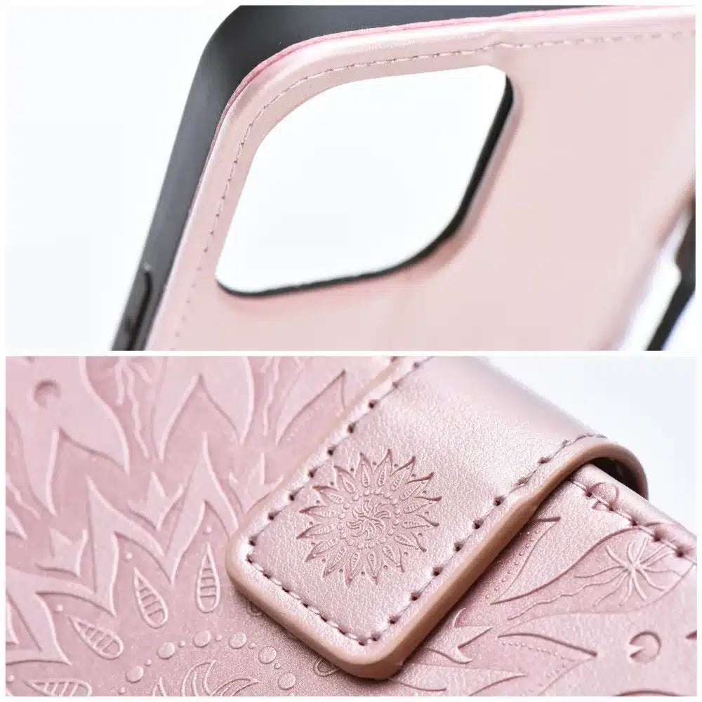 MEZZO Book case za SAMSUNG GALAXY A53 5G mandala rose gold