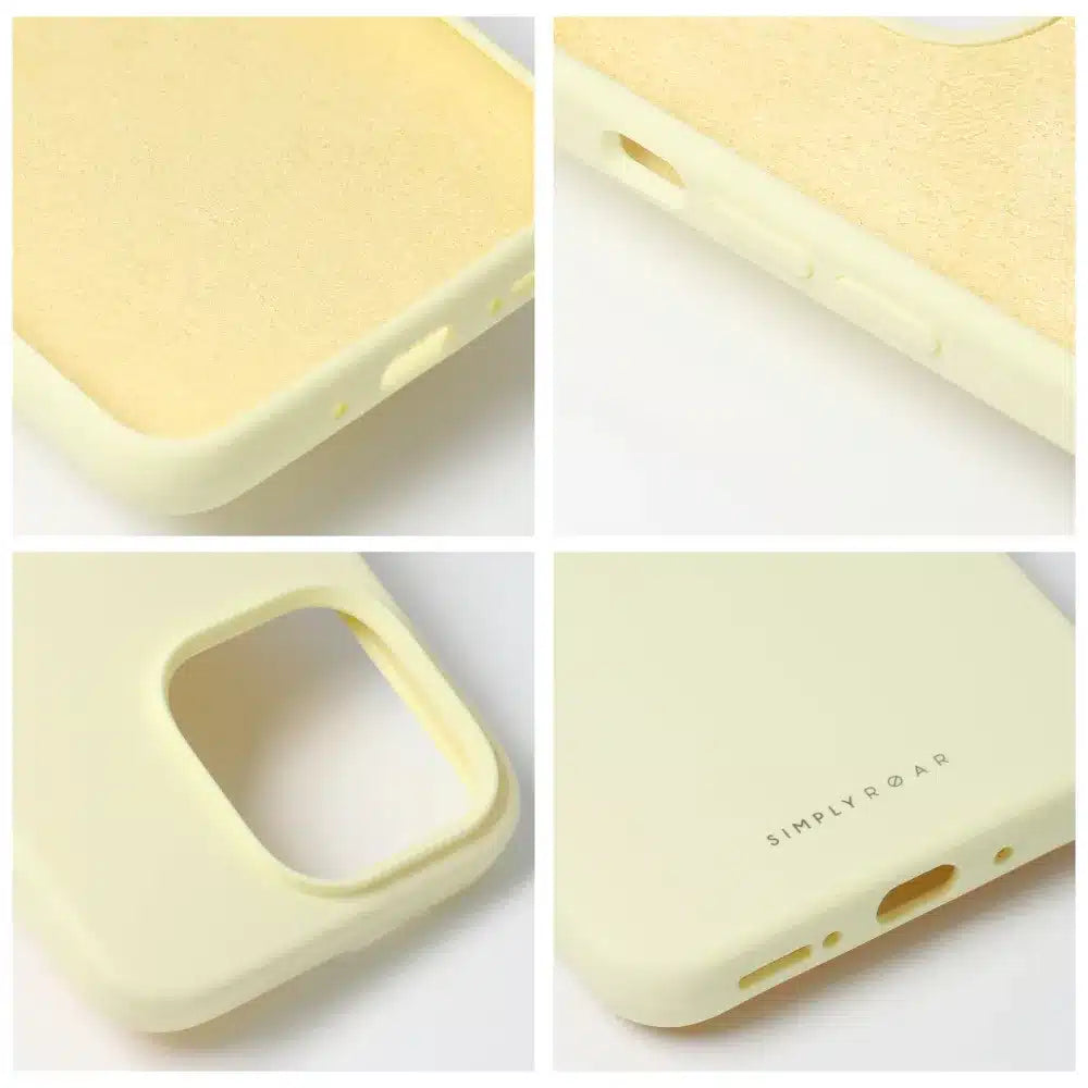Roar Cloud-Skin maska za iPhone 14 Pro Svijetlo žuta
