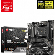 MSI MAG A520M VECTOR WIFI matična ploča AMD A520 Priključnice AM4 Mikro ATX