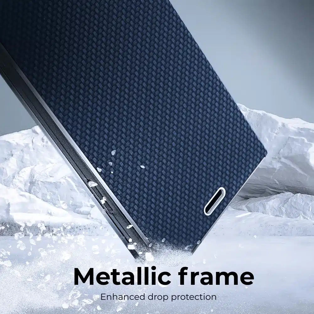 LUNA Book Carbon preklopna futrola za SAMSUNG GALAXY A14 4G plava
