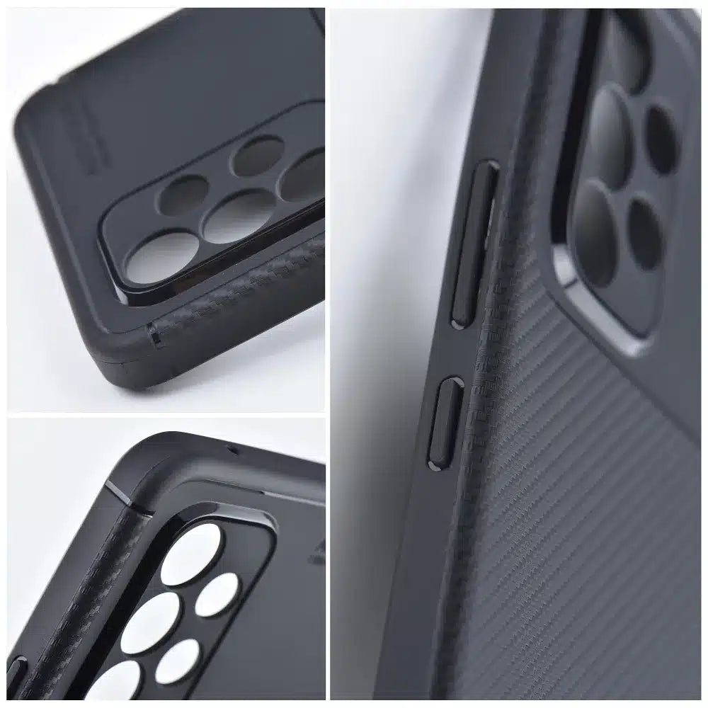 CARBON PREMIUM maska za SAMSUNG GALAXY A13 5G / A04S crna