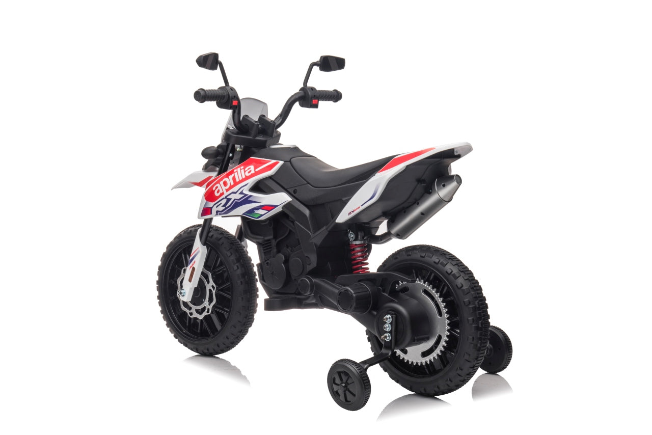 Licencirani motor na akumulator Aprilia RX - bijeli