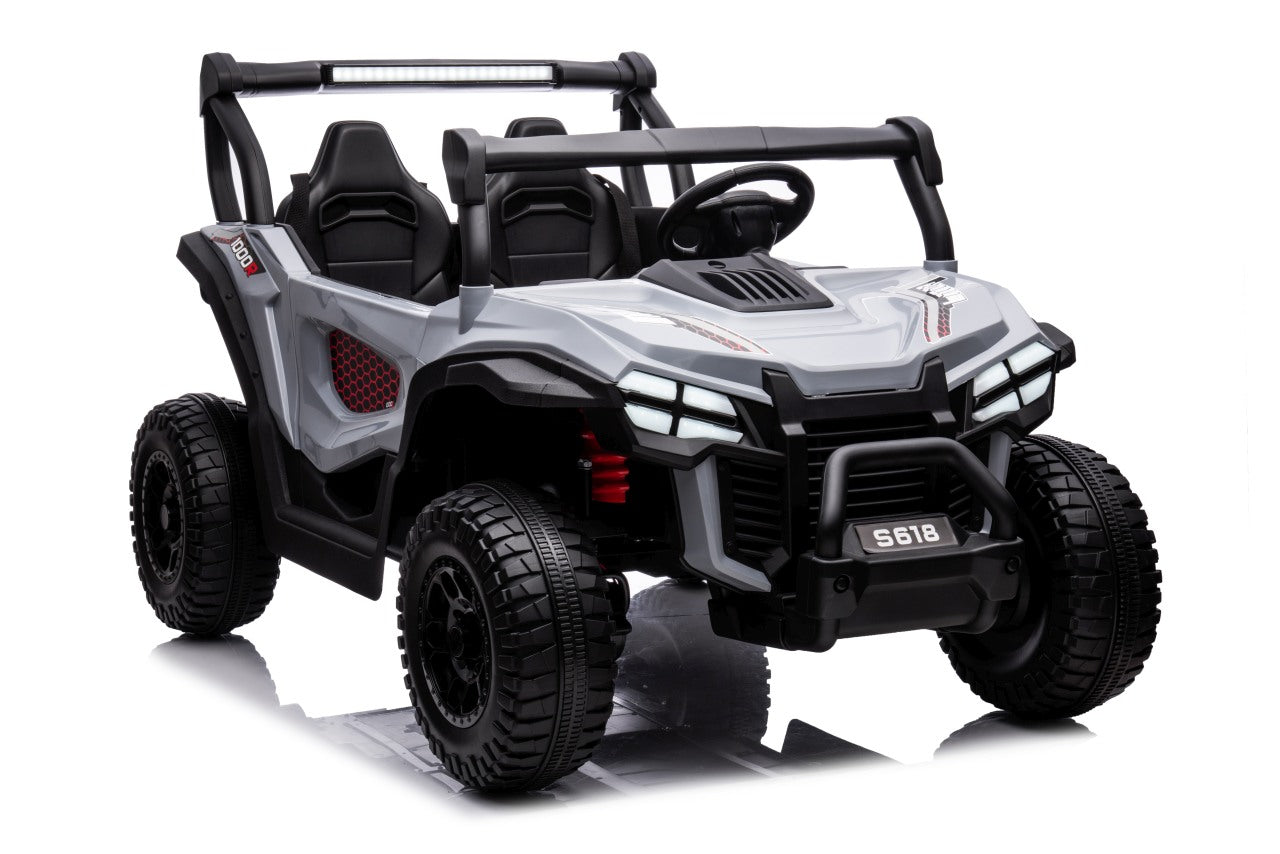 Buggy na akumulator Gravity 4x4 - dvosjed - sivi