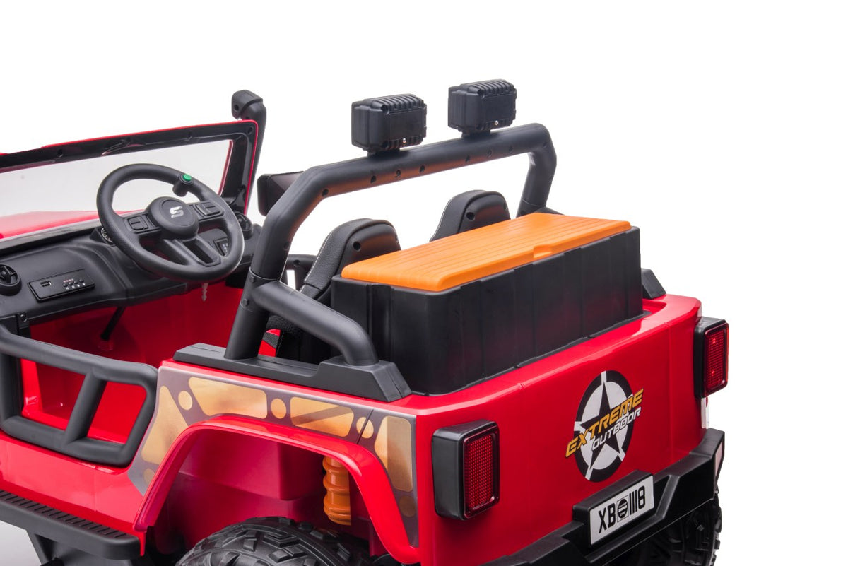 Auto na akumulator Jeep Monster XB - Crveni