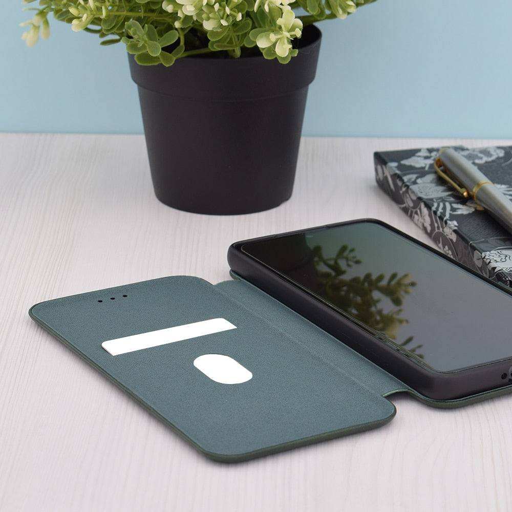 Techsuit Safe Wallet Plus preklopna futrola za Honor Magic6 Pro – crna