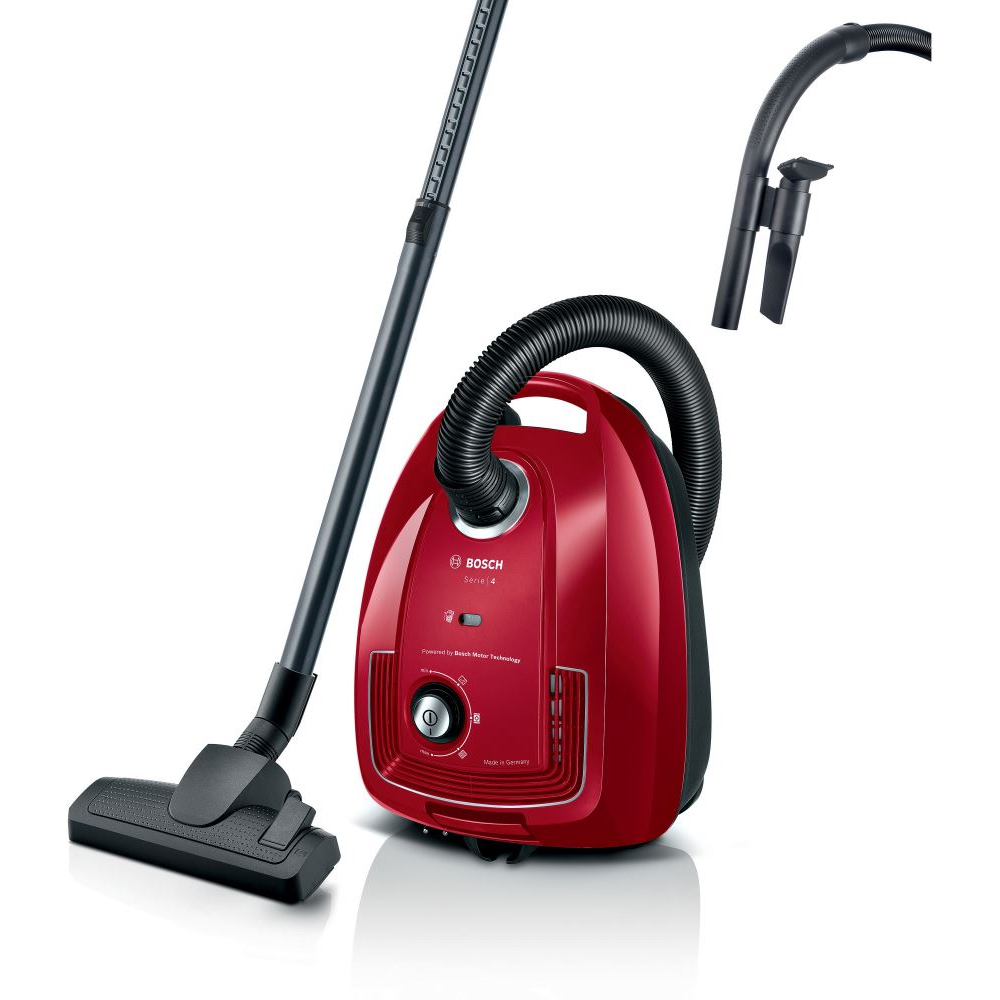 Bosch Serie 4 BGB38RD2 usisavač 4 L Usisavač sa cilindrom Suho 600 W Vrećica za prašinu