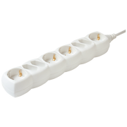 home Produžni kabel, 8 utičnica, 3 x 1.0 mm², 1.5met - NV 18/WH