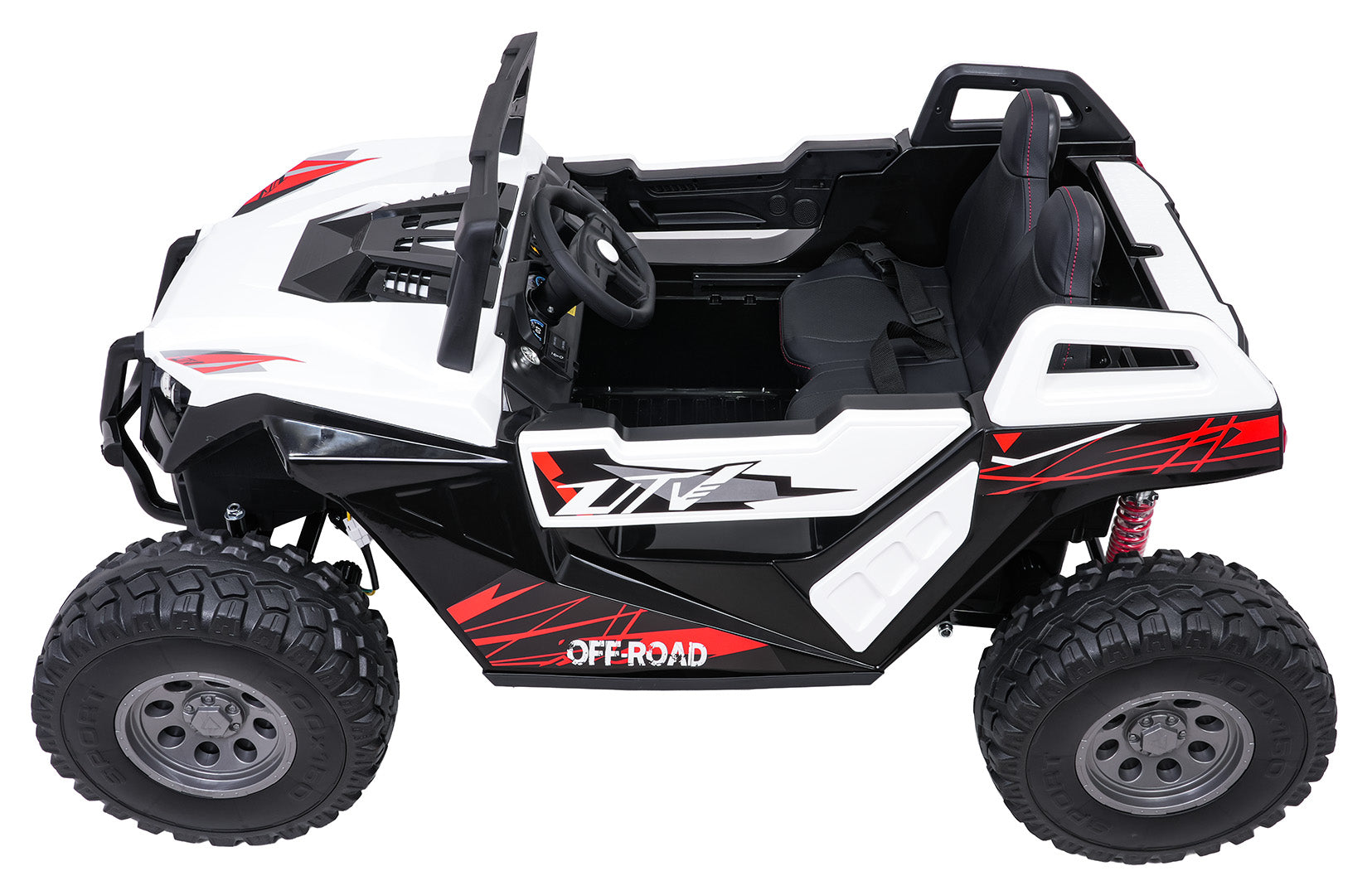 Buggy na akumulator RTR Monster Speed ​​4x4 - dvosjed - bijeli