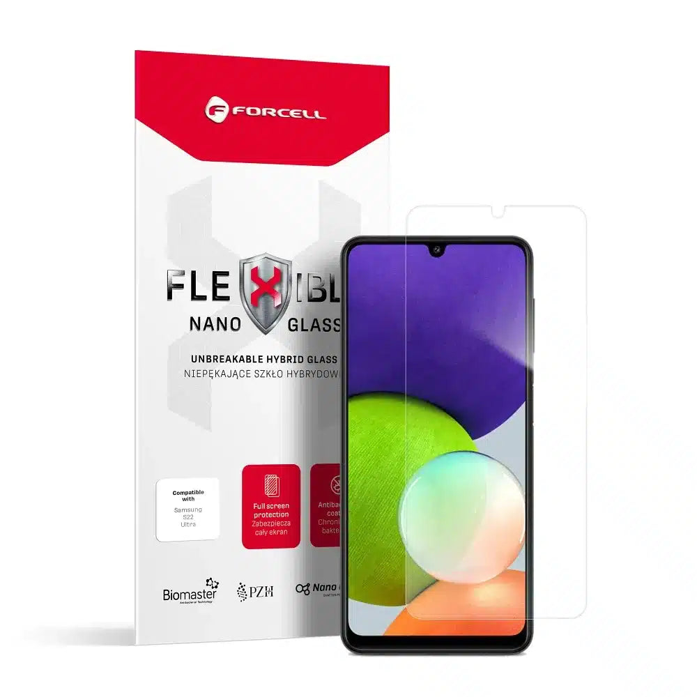 Forcell Flexible Nano Glass - hibridno staklo za Samsung Galaxy A22 5G