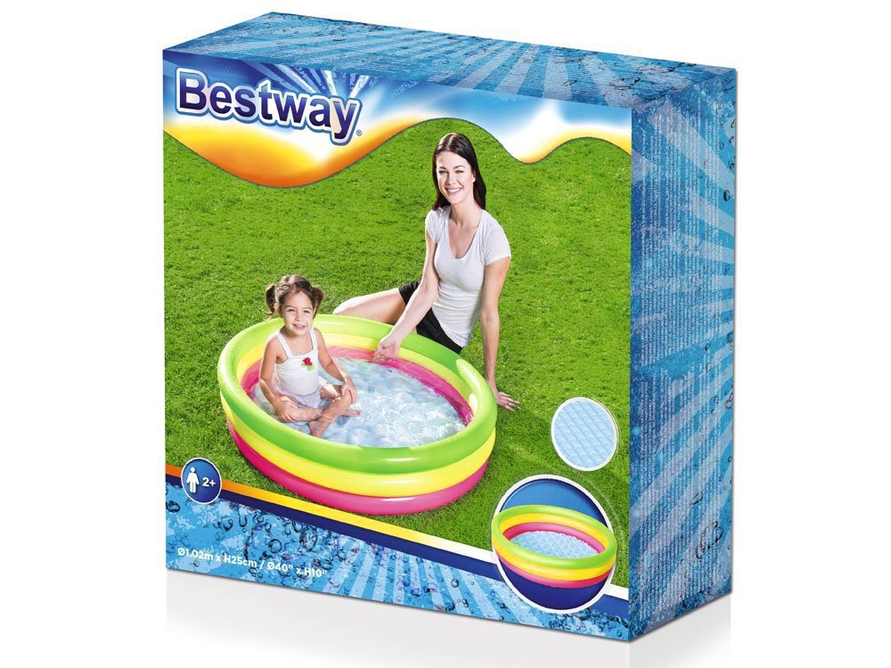 Bestway Rainbow bazenčić s mekanim dnom