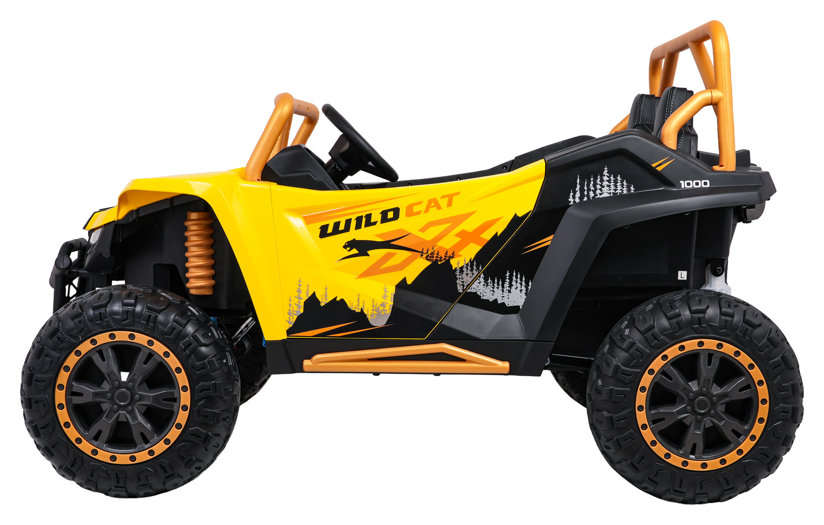 Buggy na akumulator Arctic Cat WILDCAT XX 4x4 - dvosjed - žuti