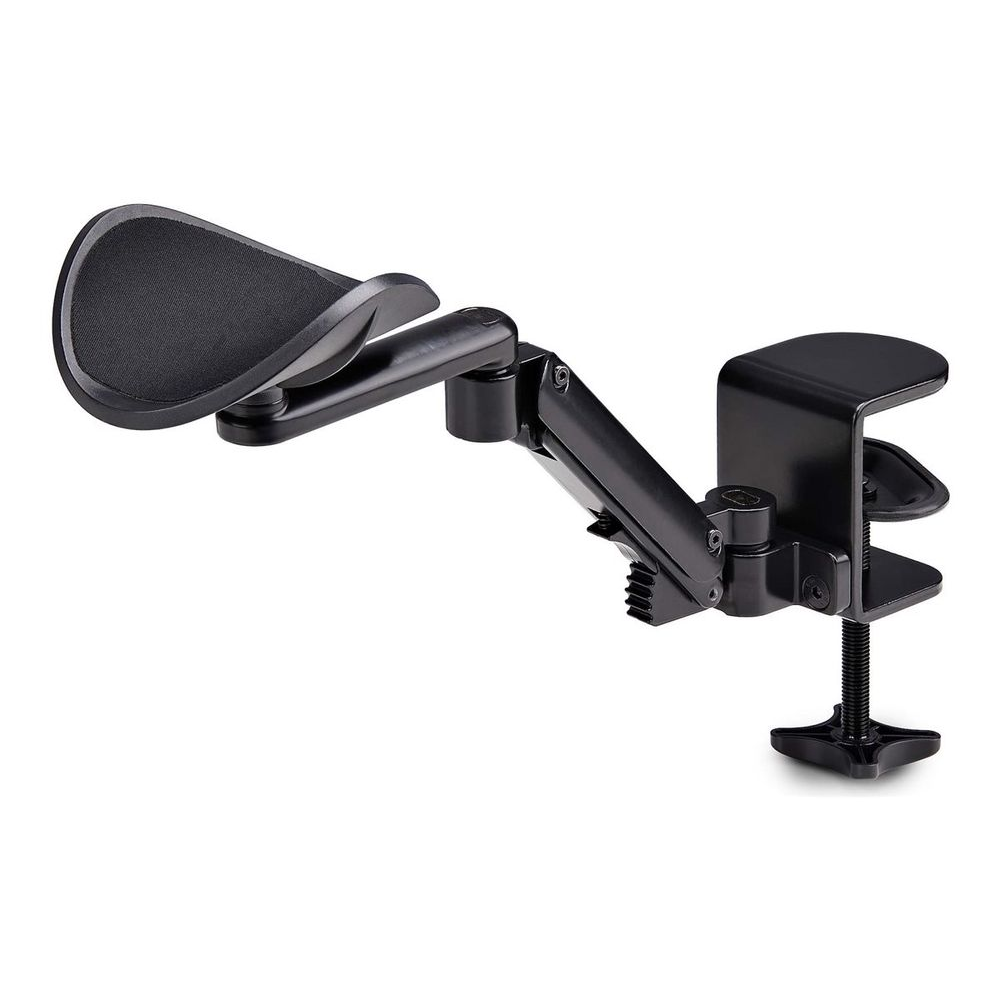 StarTech.com 1AHC-DESK-ARM-REST Naslon za ruke Izdignuto Aluminij, Plastika, Čelik Crno