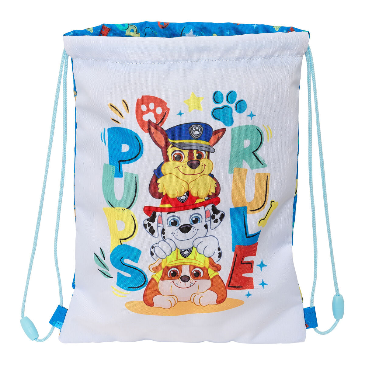 Torba-ruksak s Trakama The Paw Patrol Pups rule Plava 26 x 34 x 1 cm