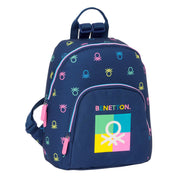 Ruksak Benetton Cool Mini Mornarsko plava 25 x 30 x 13 cm