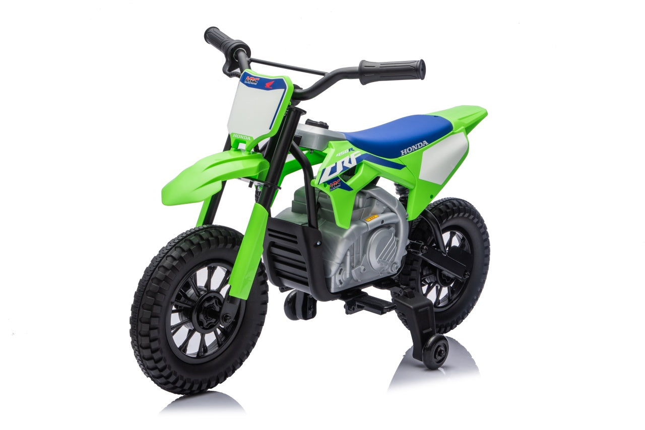 Licencirani motor na akumulator HONDA CFR450R - zeleni