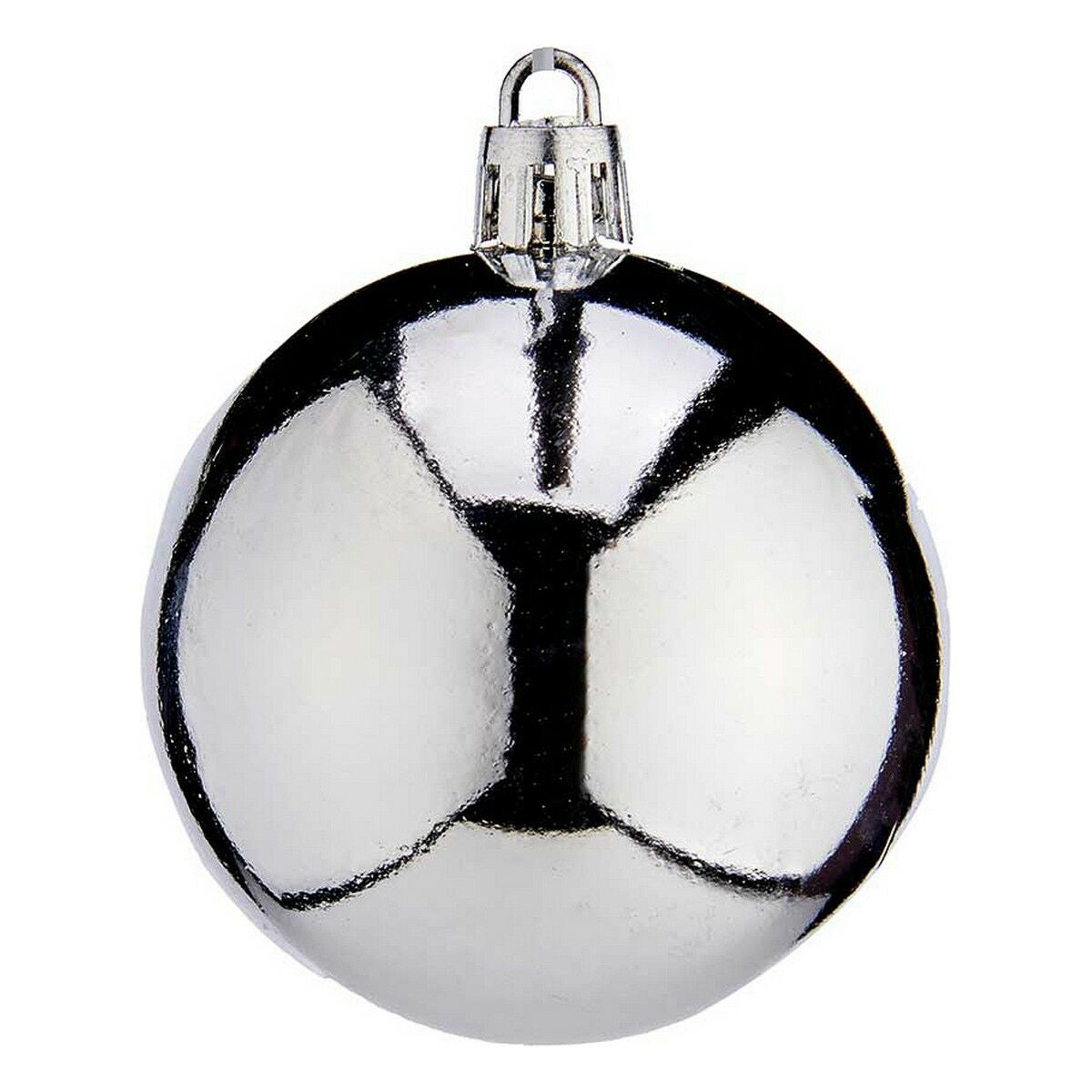 Globuri de Crăciun Krist+ K1912477-3 Srebrna Plastika Ø 6 cm 24 kom.