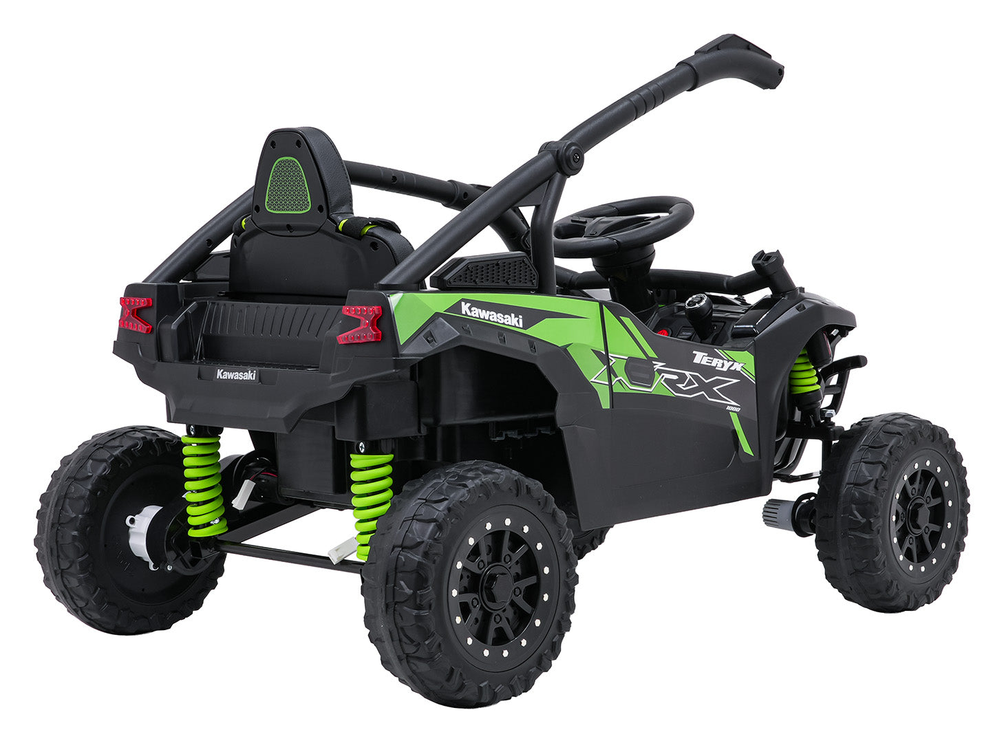 Licencirani buggy na akumulator Kawasaki TERYX KRX1000 4x4 - crno/zeleni